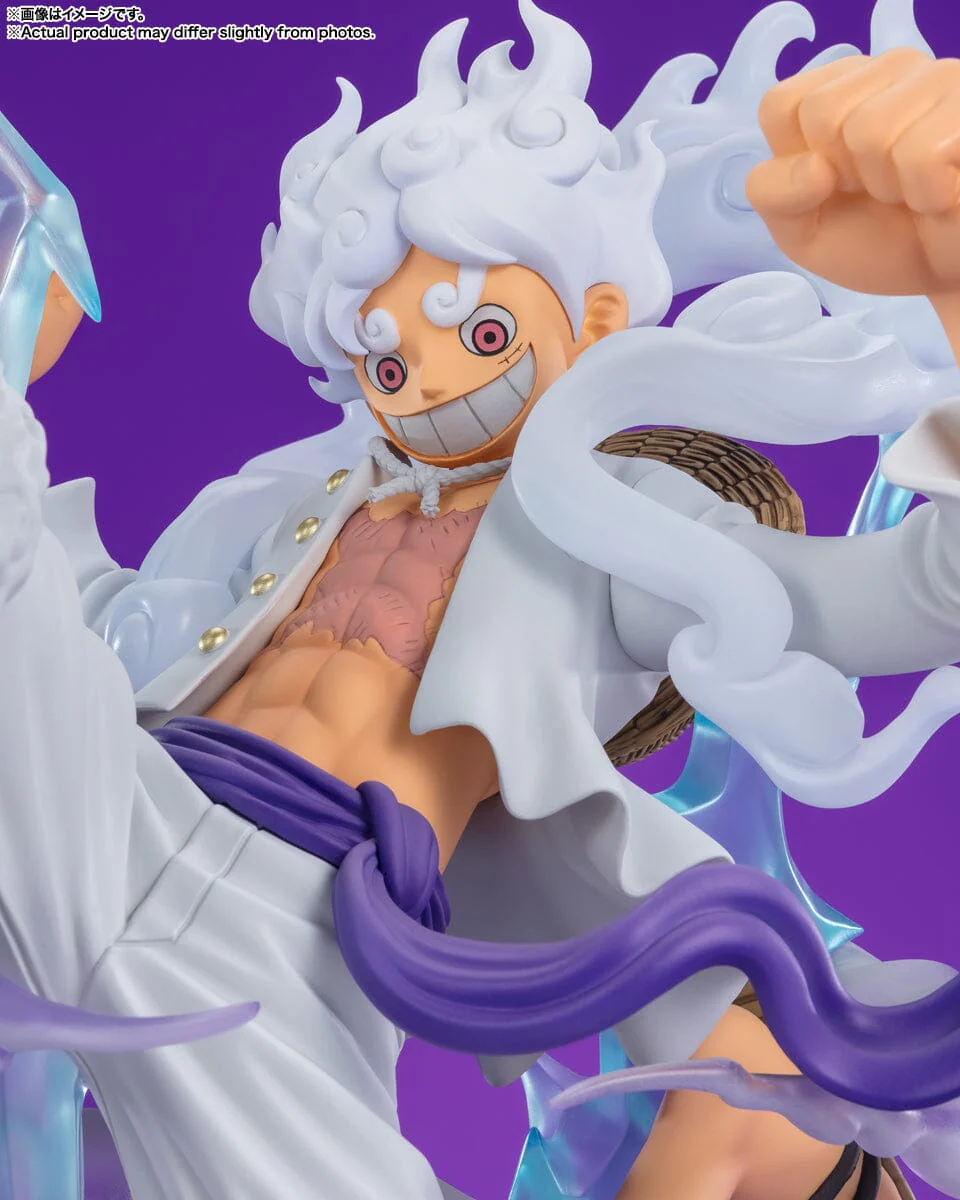 One Piece FiguartsZERO Super Battle Monkey D. Luffy (Gear 5) - Image 5