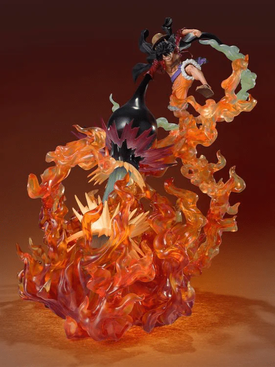 One Piece FiguartsZERO Monkey D. Luffy Red Roc (Extra Battle Spectacle) - Image 2