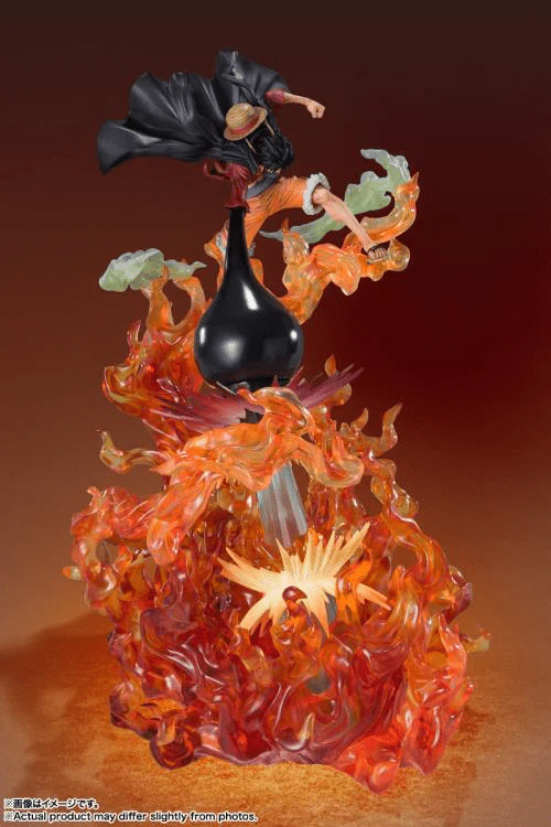 One Piece FiguartsZERO Monkey D. Luffy Red Roc (Extra Battle Spectacle) - Image 3