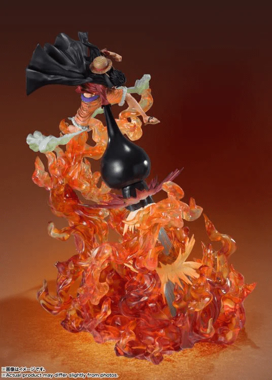 One Piece FiguartsZERO Monkey D. Luffy Red Roc (Extra Battle Spectacle) - Image 4