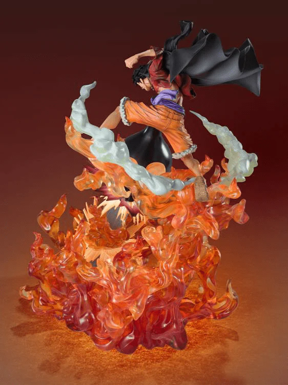 One Piece FiguartsZERO Monkey D. Luffy Red Roc (Extra Battle Spectacle) - Image 5