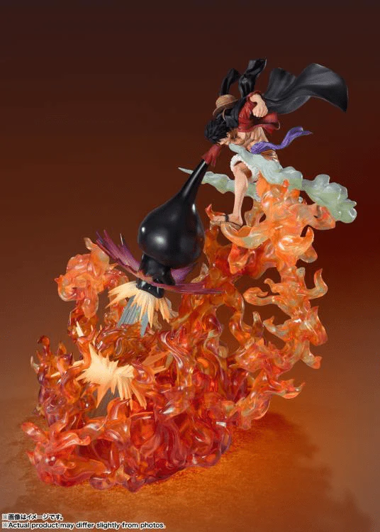 One Piece FiguartsZERO Monkey D. Luffy Red Roc (Extra Battle Spectacle) - Image 6