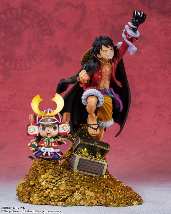One Piece FiguartsZERO Monkey D. Luffy (WT100 Commemorative: Daikaizoku Hyakkei) - Image 3