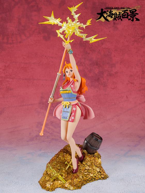 One Piece FiguartsZERO Nami (WT100 Commemorative: Daikaizoku Hyakkei) - Image 2