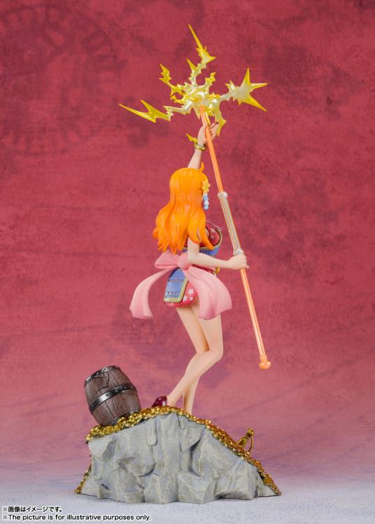 One Piece FiguartsZERO Nami (WT100 Commemorative: Daikaizoku Hyakkei) - Image 3