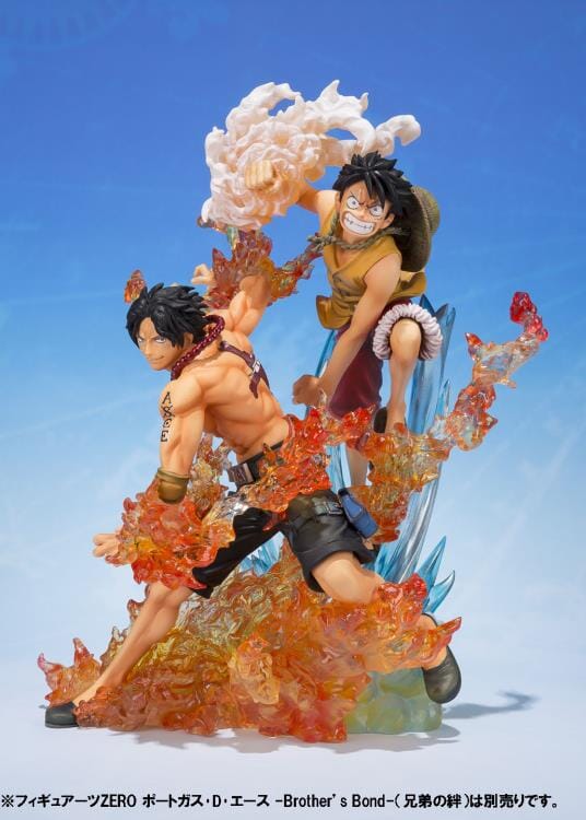 One Piece FiguartsZERO Portgas D. Ace Brother's Bond (Reissue) - Image 6