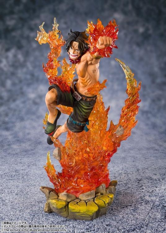 One Piece FiguartsZERO Portgas D. Ace (Commander of the Whitebeard 2nd Division) - Image 3