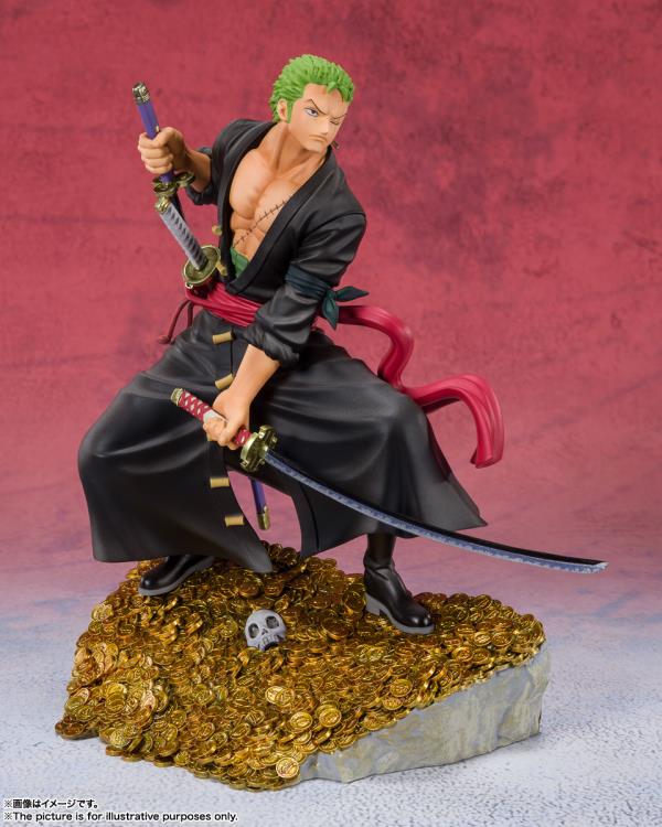 One Piece FiguartsZERO Roronoa Zoro (WT100 Commemorative: Daikaizoku Hyakkei) - Image 2