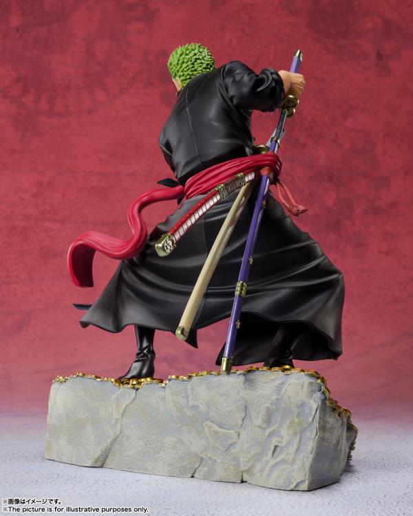 One Piece FiguartsZERO Roronoa Zoro (WT100 Commemorative: Daikaizoku Hyakkei) - Image 3