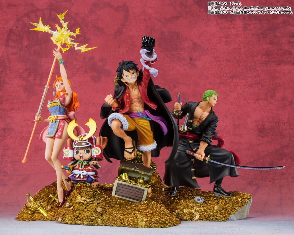 One Piece FiguartsZERO Roronoa Zoro (WT100 Commemorative: Daikaizoku Hyakkei) - Image 7