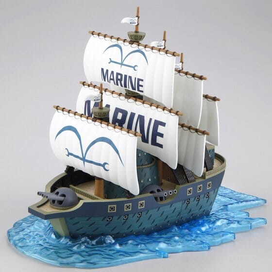 One Piece Grand Ship Collection Marine Ship Model Kit - Image 3
