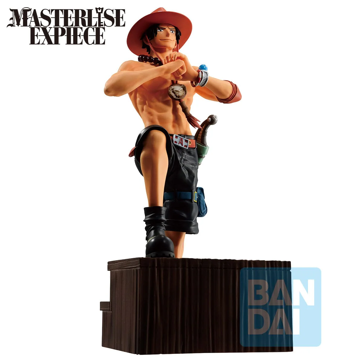 One Piece Ichibansho Masterlise Portgas D. Ace (Whitebeard Pirates) Figure - Image 4