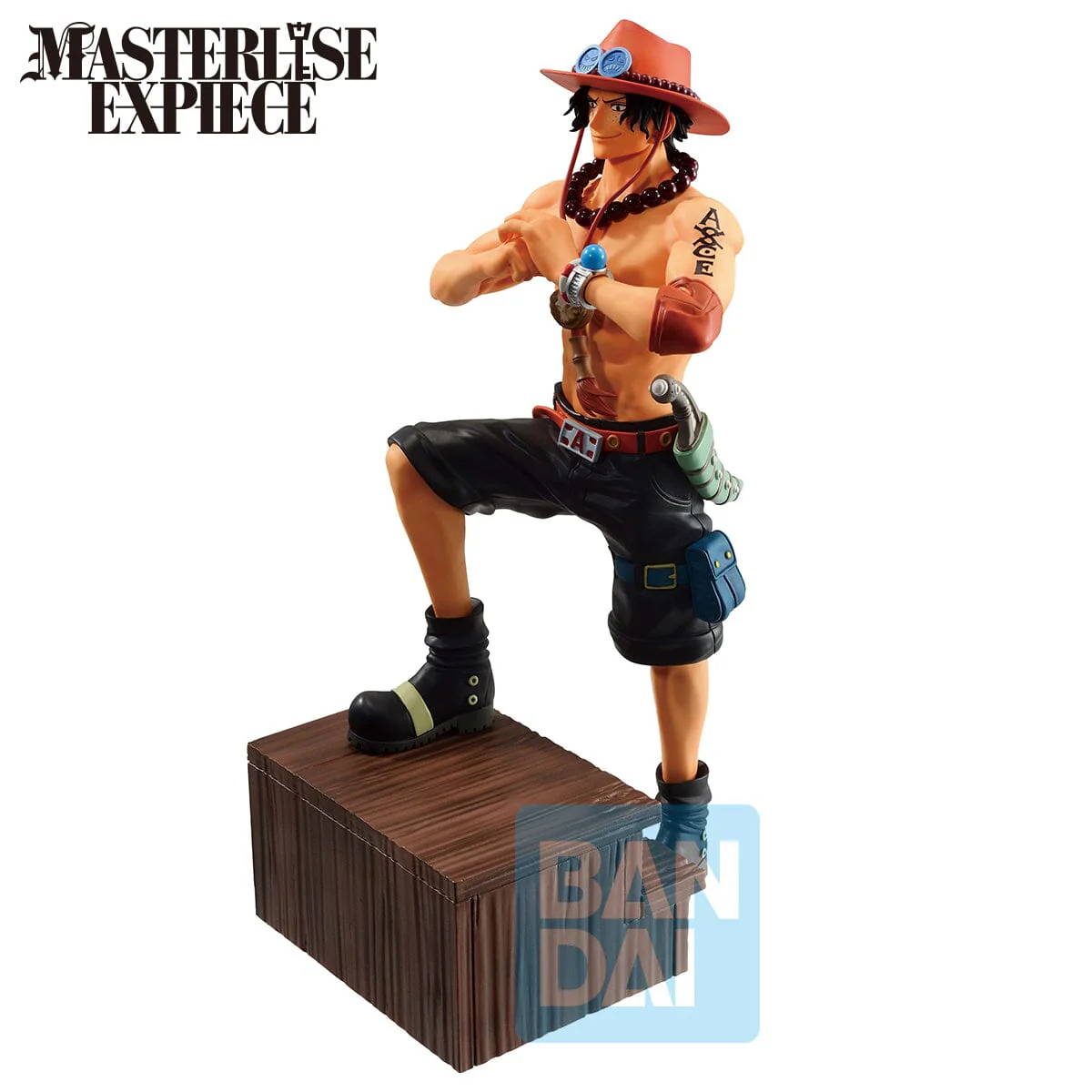 One Piece Ichibansho Masterlise Portgas D. Ace (Whitebeard Pirates) Figure - Image 5