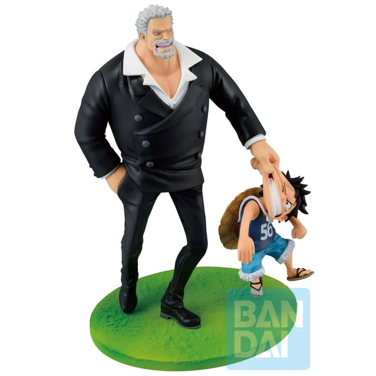 One Piece Ichibansho Revible Moment Monkey D. Garp & Monkey D. Luffy (Road to Dawn) Figure - Image 4