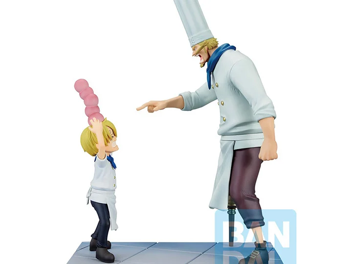 One Piece Ichibansho Revible Moment Sanji & Zeff (Road to Dawn) Figure