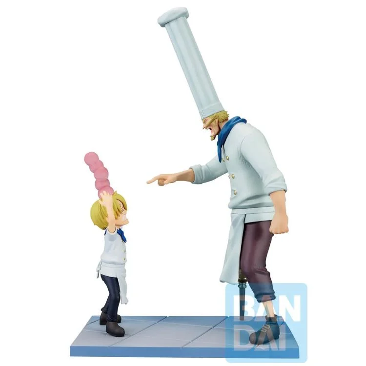 One Piece Ichibansho Revible Moment Sanji & Zeff (Road to Dawn) Figure - Image 2