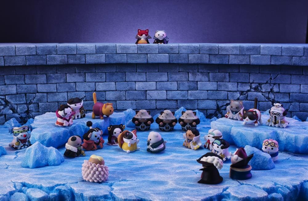 One Piece Mega Cat Project Nyan Piece Nyan! Luffy & Paramount War of Marineford Box of 8 Random Figures - Image 10