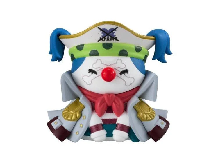 One Piece Mega Cat Project Nyan Piece Nyan! Luffy & Paramount War of Marineford Box of 8 Random Figures - Image 3