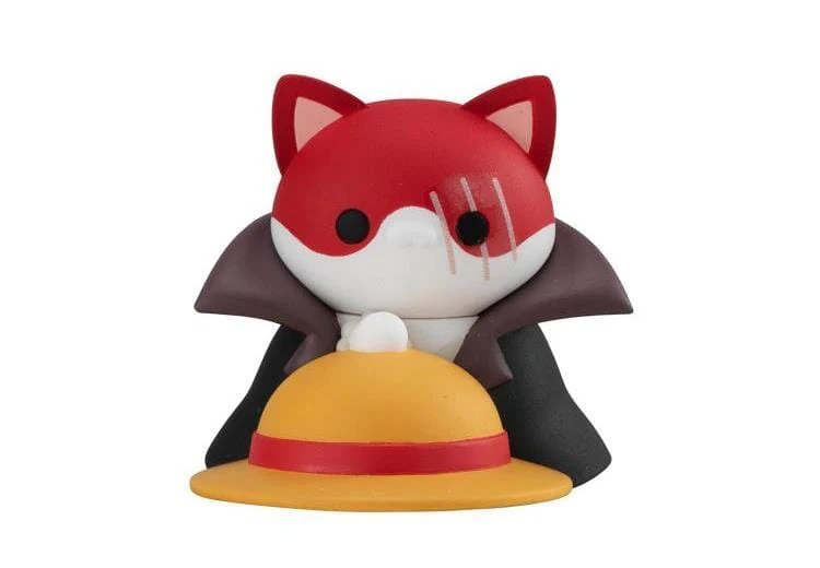 One Piece Mega Cat Project Nyan Piece Nyan! Luffy & Paramount War of Marineford Box of 8 Random Figures - Image 7