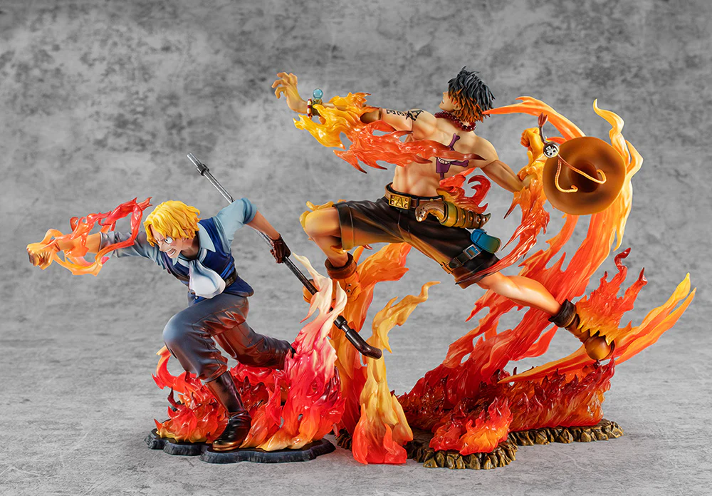 One Piece Portrait of Pirates Limited Edition Sabo (Fire Fist Inheritance) Figure - Image 11