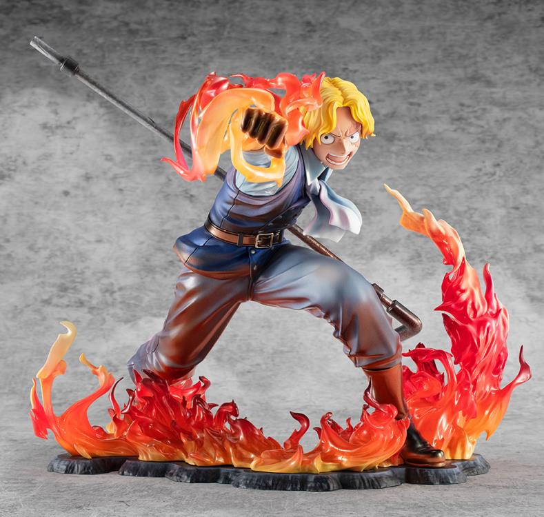 One Piece Portrait of Pirates Limited Edition Sabo (Fire Fist Inheritance) Figure - Image 2