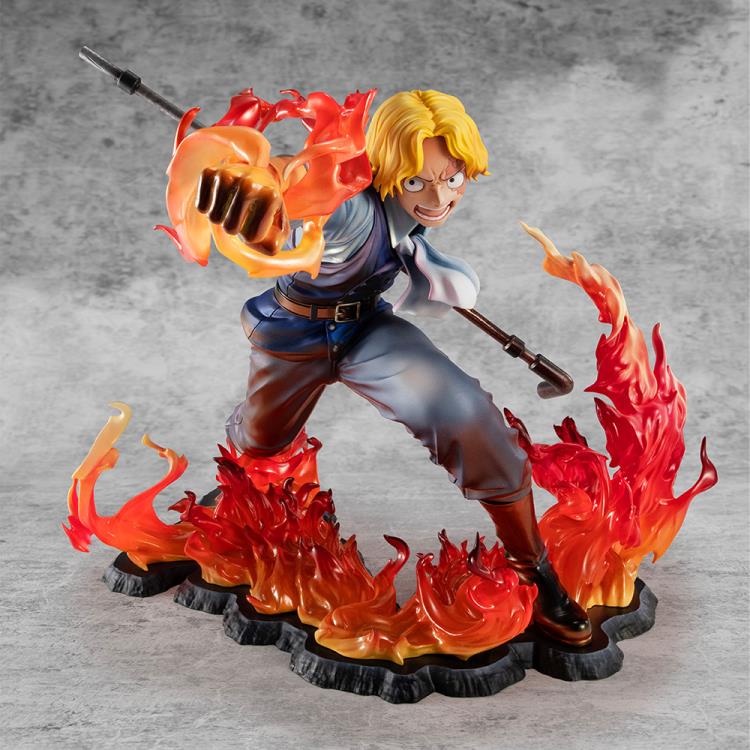 One Piece Portrait of Pirates Limited Edition Sabo (Fire Fist Inheritance) Figure - Image 3