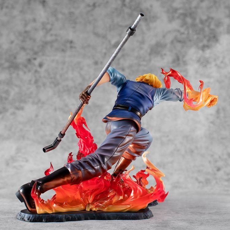 One Piece Portrait of Pirates Limited Edition Sabo (Fire Fist Inheritance) Figure - Image 6