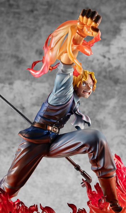 One Piece Portrait of Pirates Limited Edition Sabo (Fire Fist Inheritance) Figure - Image 7