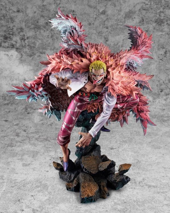 One Piece Portrait of Pirates Sa-Maximum Heavenly Demon Donquixote Doflamingo Figure - Image 2