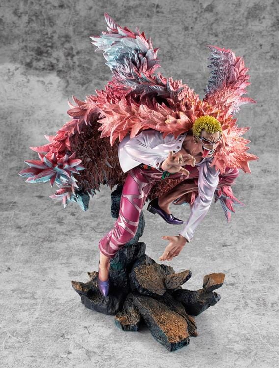 One Piece Portrait of Pirates Sa-Maximum Heavenly Demon Donquixote Doflamingo Figure - Image 3