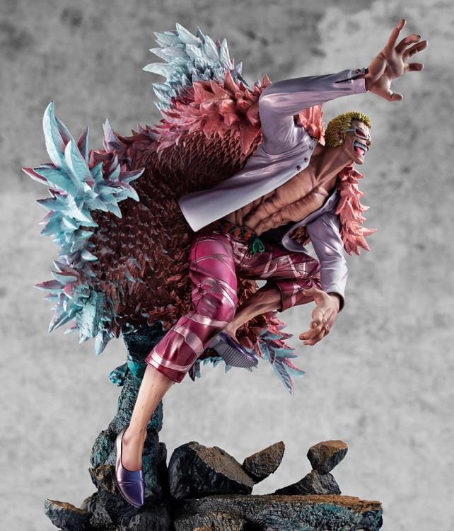 One Piece Portrait of Pirates Sa-Maximum Heavenly Demon Donquixote Doflamingo Figure - Image 4