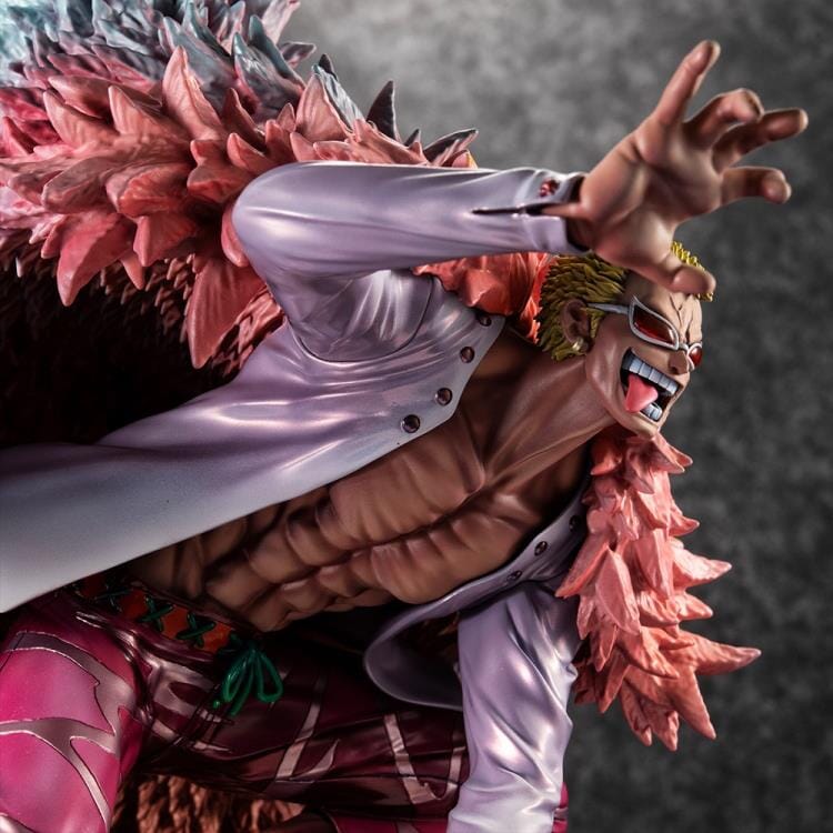 One Piece Portrait of Pirates Sa-Maximum Heavenly Demon Donquixote Doflamingo Figure - Image 9