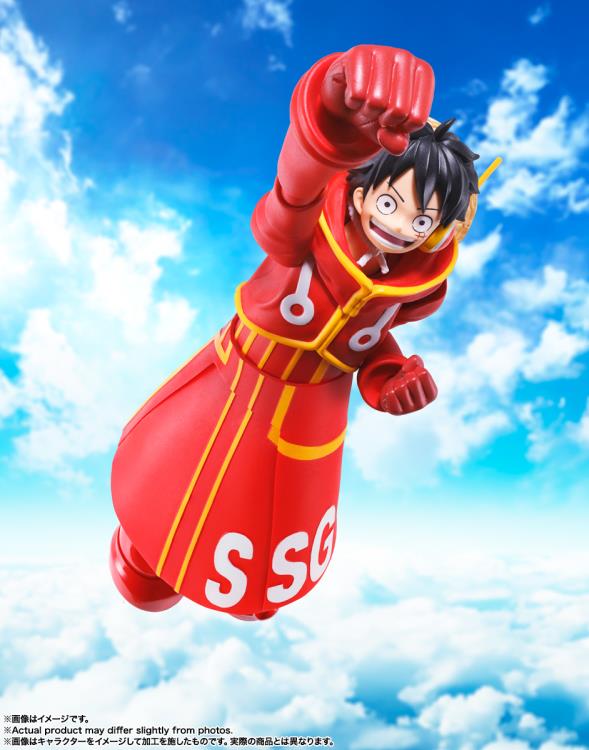 One Piece S.H.Figuarts Monkey D. Luffy (Future Island Egghead) Action Figure - Image 10