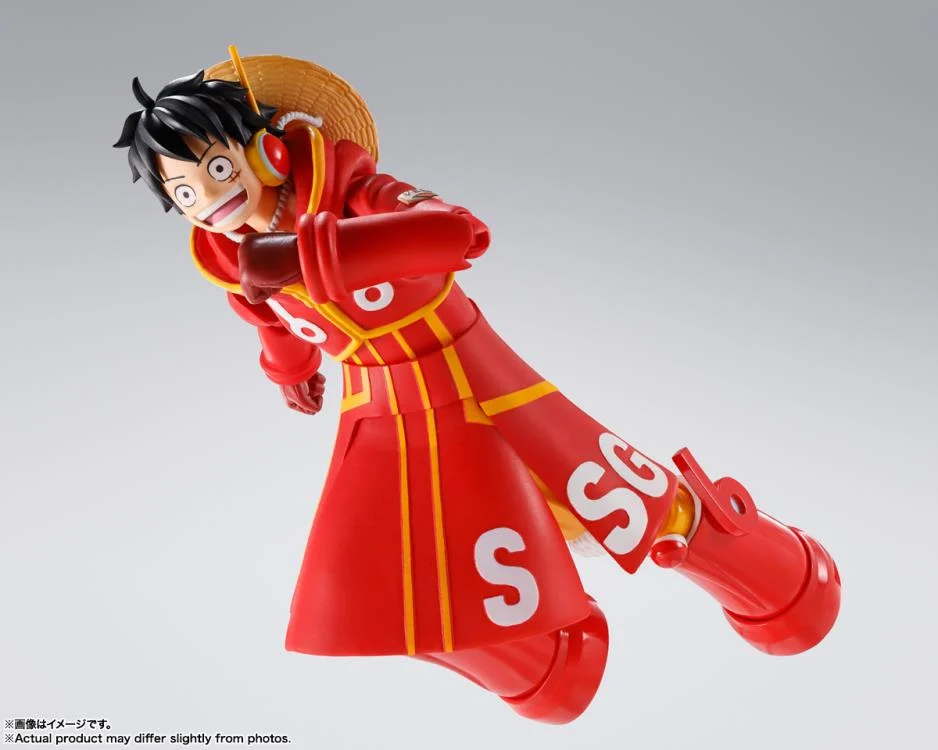 One Piece S.H.Figuarts Monkey D. Luffy (Future Island Egghead) Action Figure - Image 4
