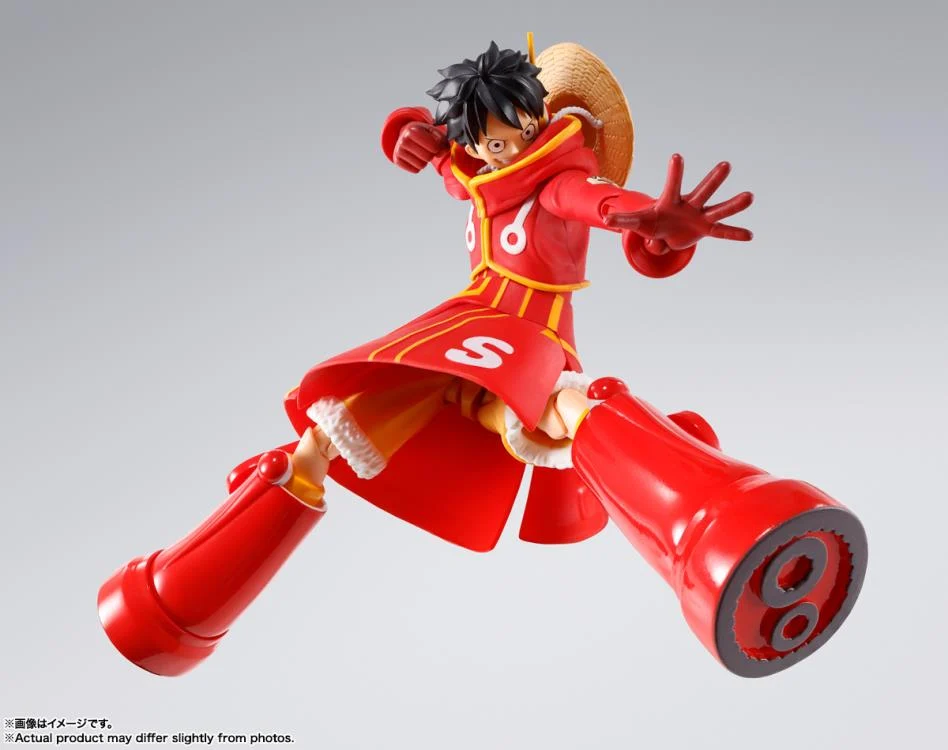One Piece S.H.Figuarts Monkey D. Luffy (Future Island Egghead) Action Figure - Image 6