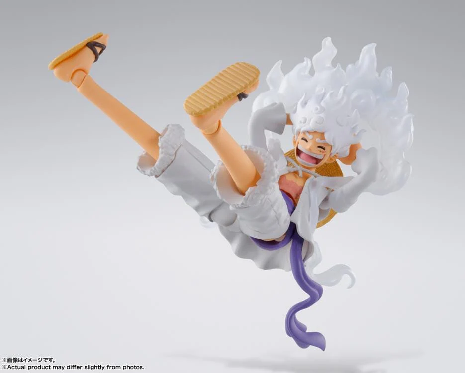 One Piece S.H.Figuarts Monkey D. Luffy (Gear 5) (Reissue) - Image 6