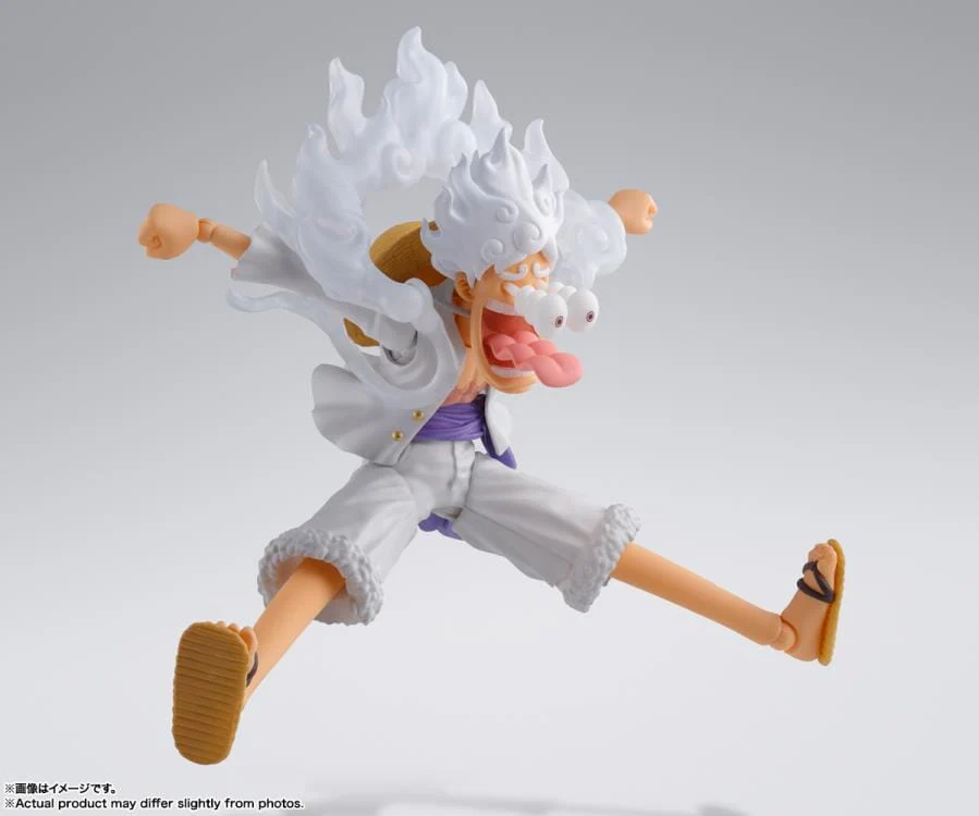 One Piece S.H.Figuarts Monkey D. Luffy (Gear 5) (Reissue) - Image 7