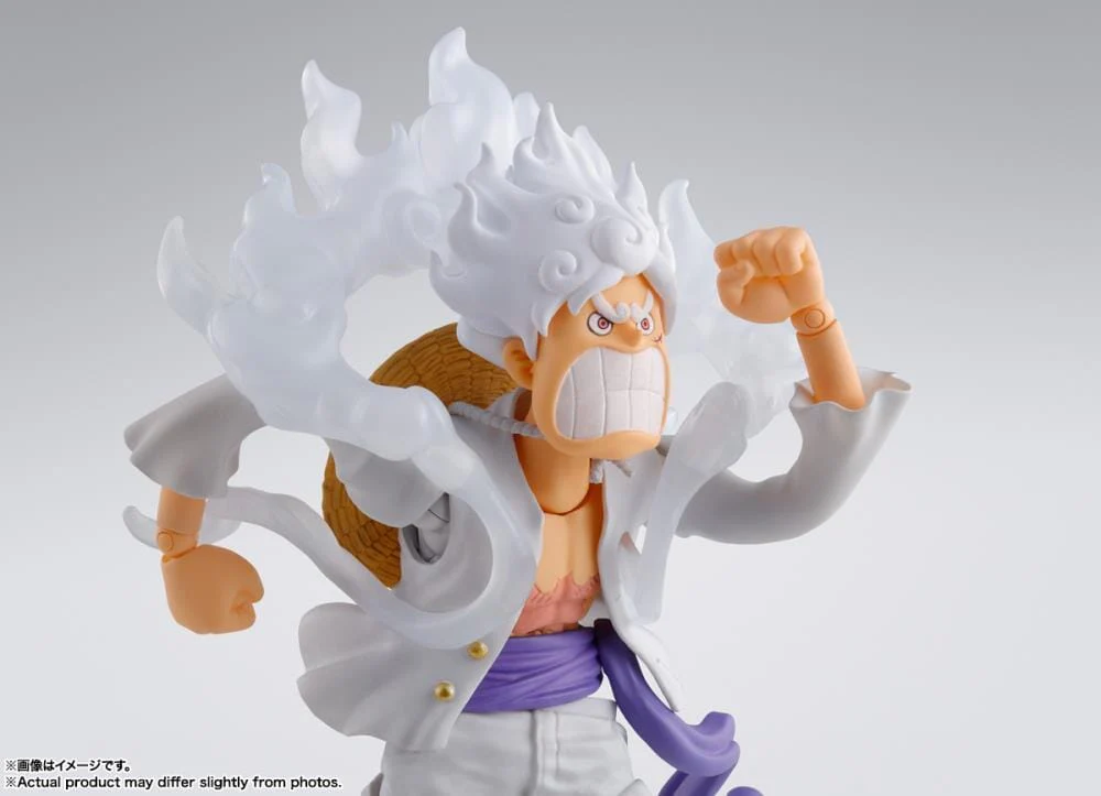 One Piece S.H.Figuarts Monkey D. Luffy (Gear 5) (Reissue) - Image 8
