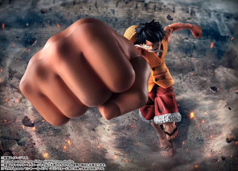 One Piece S.H.Figuarts Monkey D. Luffy (Marineford) Gear 3 Option Parts Set - Image 10