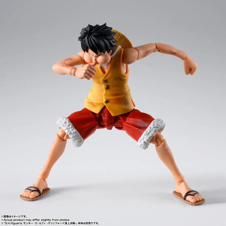One Piece S.H.Figuarts Monkey D. Luffy (Marineford) Gear 3 Option Parts Set - Image 4