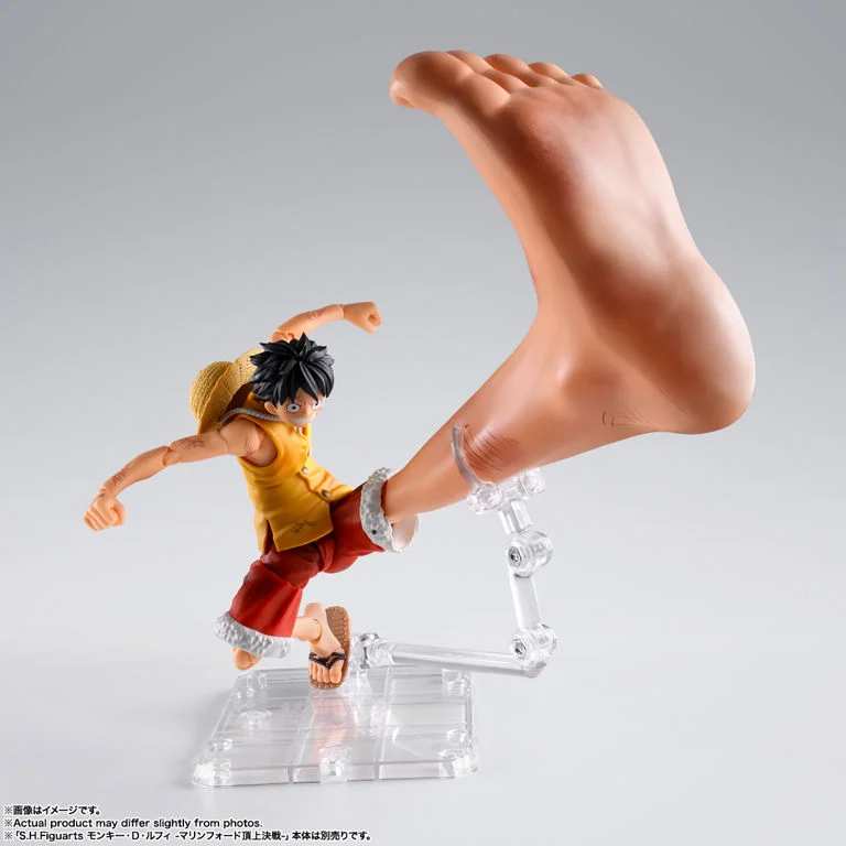 One Piece S.H.Figuarts Monkey D. Luffy (Marineford) Gear 3 Option Parts Set - Image 8