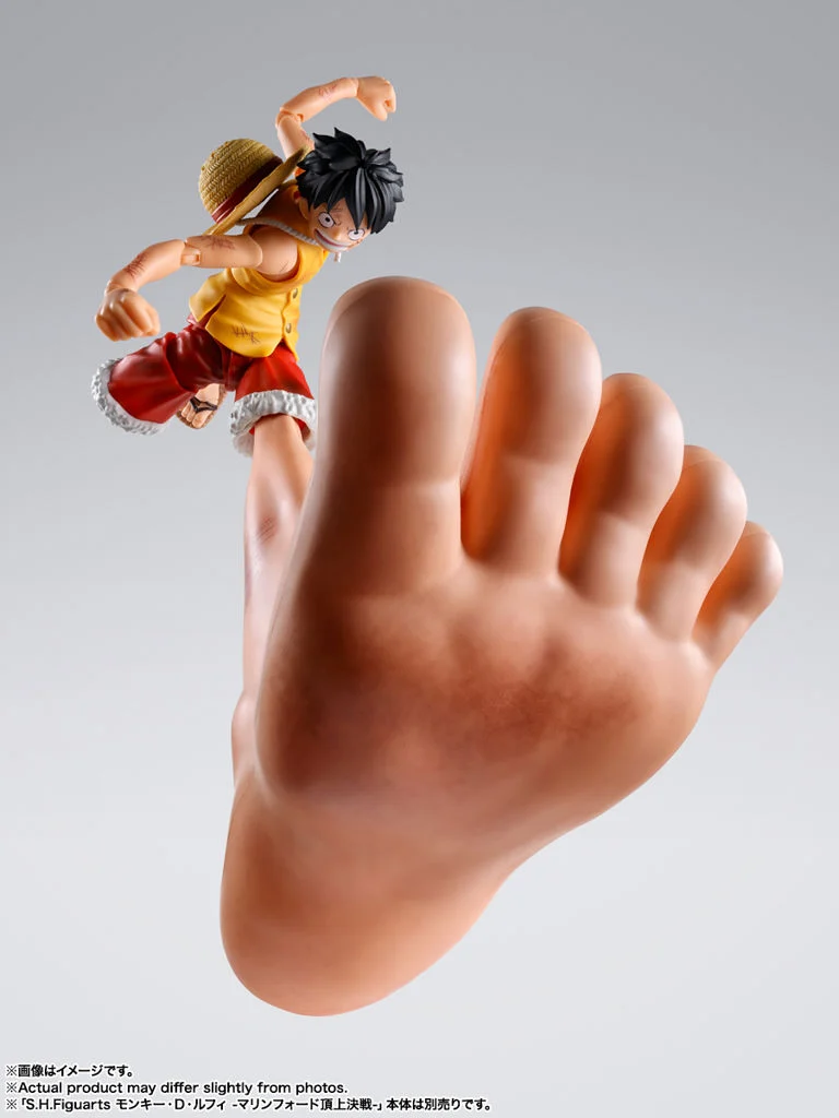 One Piece S.H.Figuarts Monkey D. Luffy (Marineford) Gear 3 Option Parts Set - Image 9