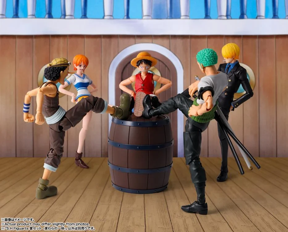 One Piece S.H.Figuarts Party Set (The Straw Hat Crew) Optional Parts Set - Image 4