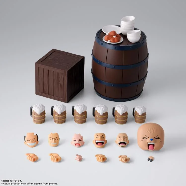One Piece S.H.Figuarts Party Set (The Straw Hat Crew) Optional Parts Set - Image 8