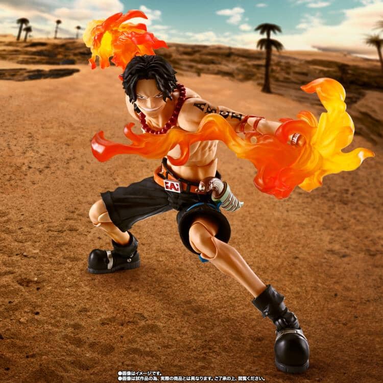 One Piece S.H.Figuarts Portgas D. Ace (Fire Fist) - Image 5