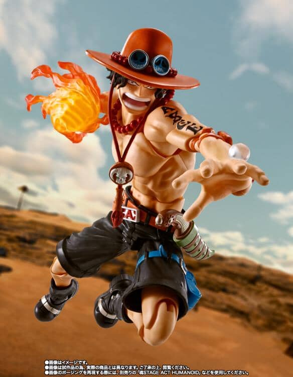 One Piece S.H.Figuarts Portgas D. Ace (Fire Fist) - Image 6