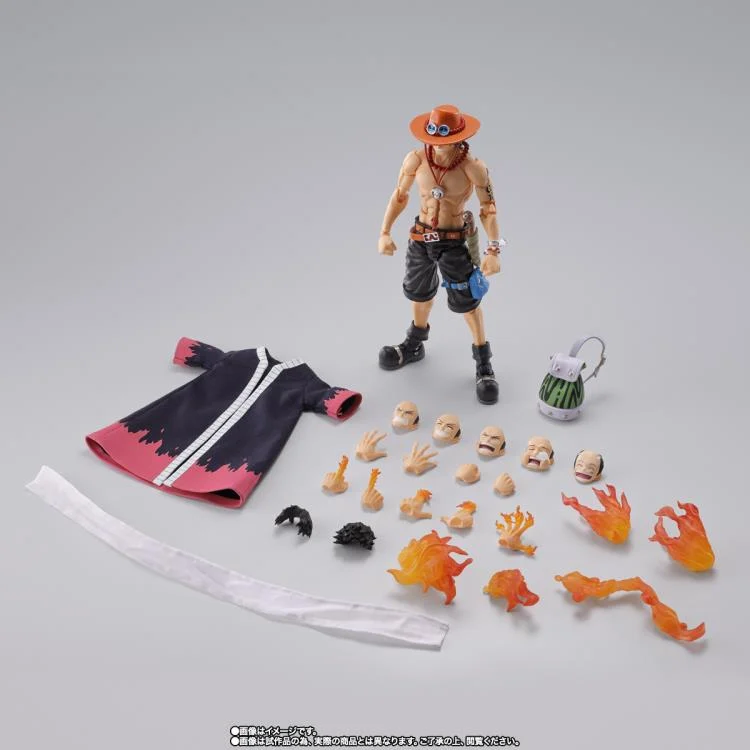 One Piece S.H.Figuarts Portgas D. Ace (Fire Fist) - Image 9