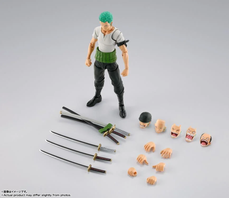 One Piece S.H.Figuarts Roronoa Zoro (Romance Dawn) - Image 11