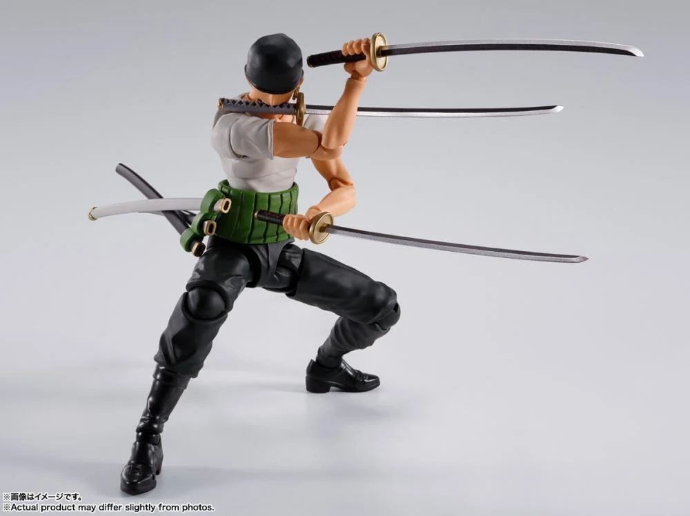 One Piece S.H.Figuarts Roronoa Zoro (Romance Dawn) - Image 7