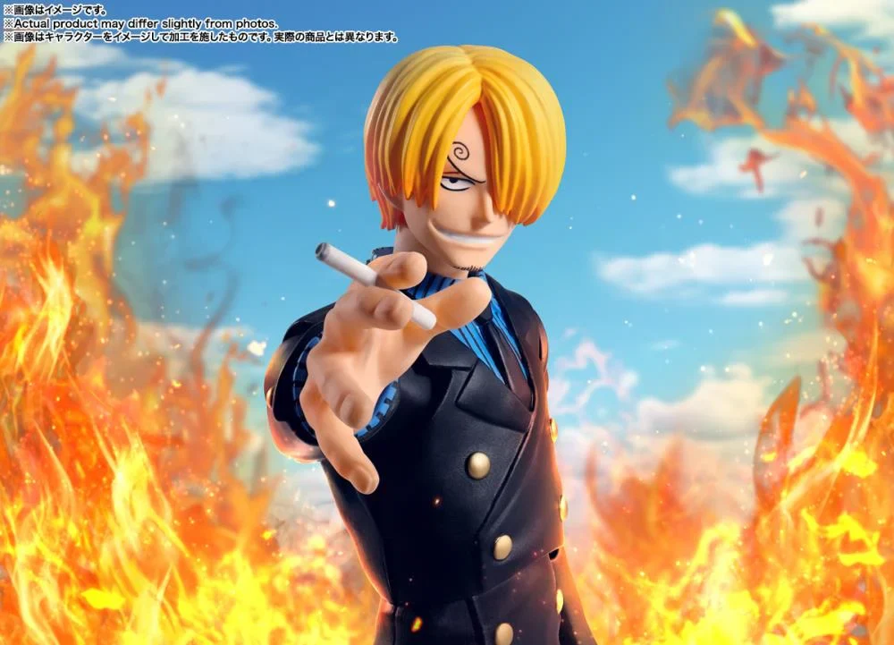 One Piece S.H.Figuarts Sanji (Romance Dawn) Action Figure - Image 11